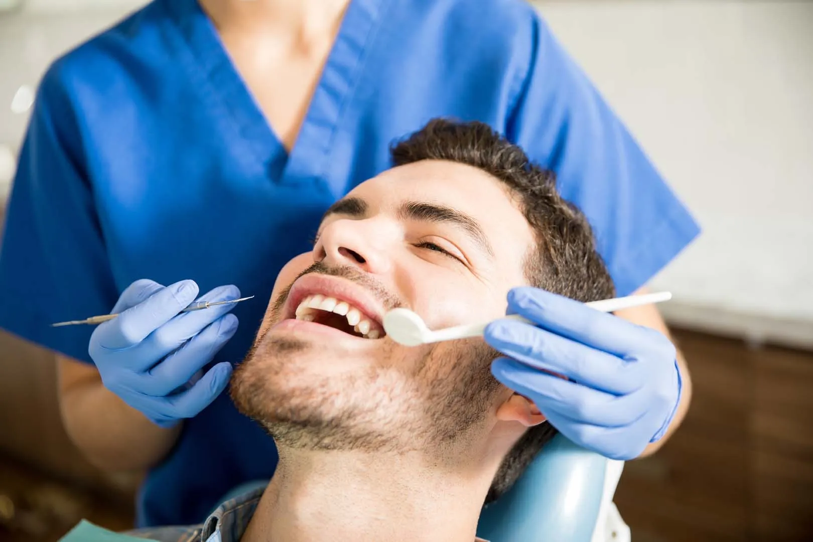Dental exam and cleaning appointment